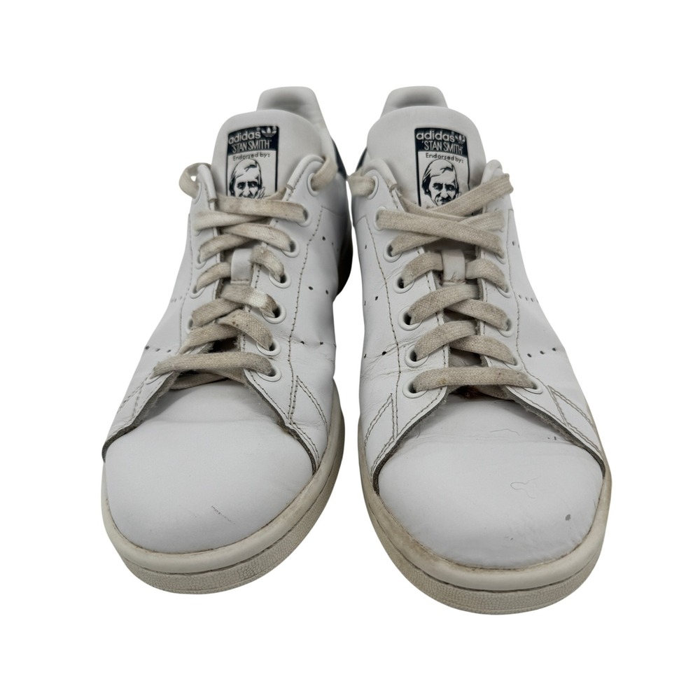 adidas Stan Smith Sneakers 8.5 Mens White‎ Leather Low Top Classic